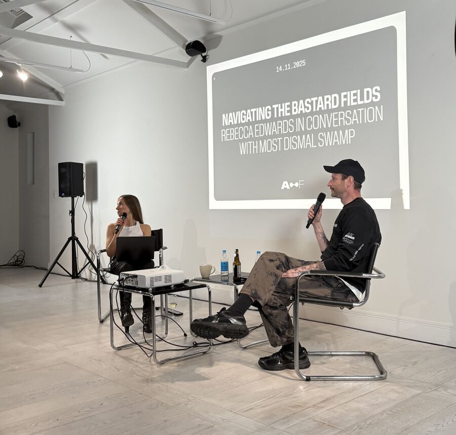 Rebecca Edwards in conversation with Dane Sutherland at Autotelic Foundation