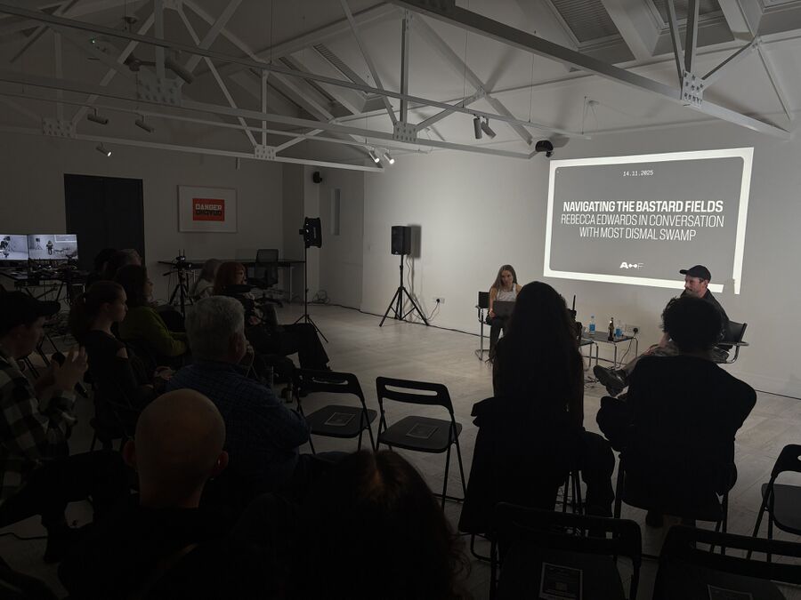 Rebecca Edwards in conversation with Dane Sutherland at Autotelic Foundation