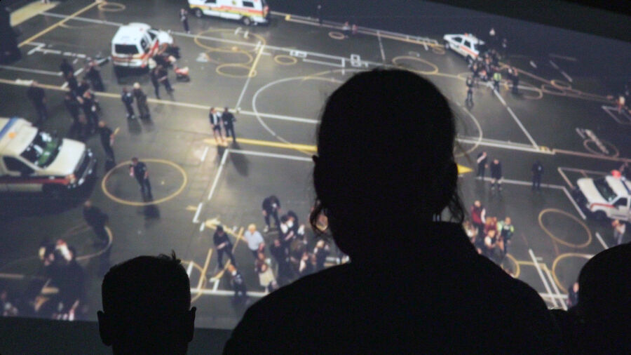 AI Cinema nights at Vienna Digital Cultures 2025 showing themes such as synthetic identities, the dissolution of truth, and speculative visions of the future.